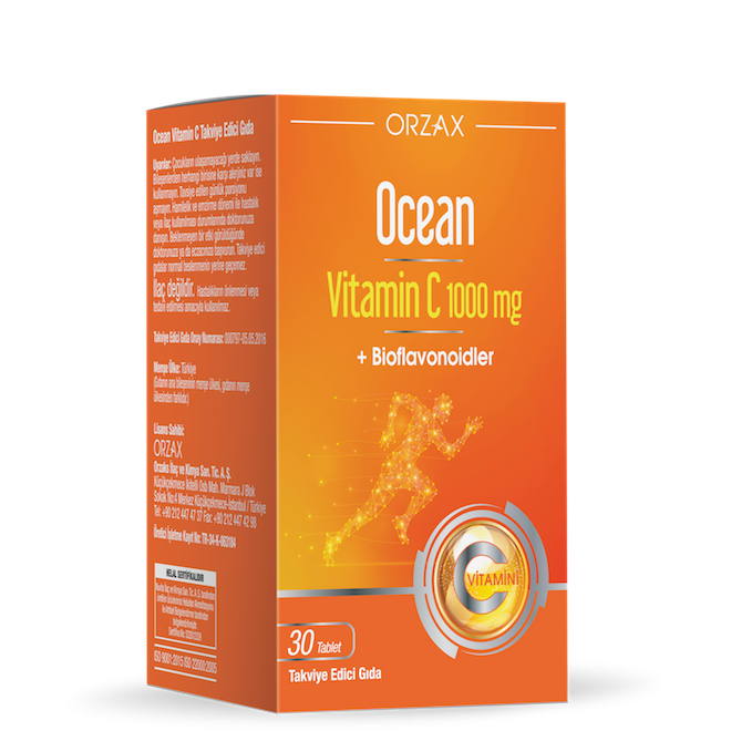Ocean Vitamin C 1000 Mg 30 Tablet