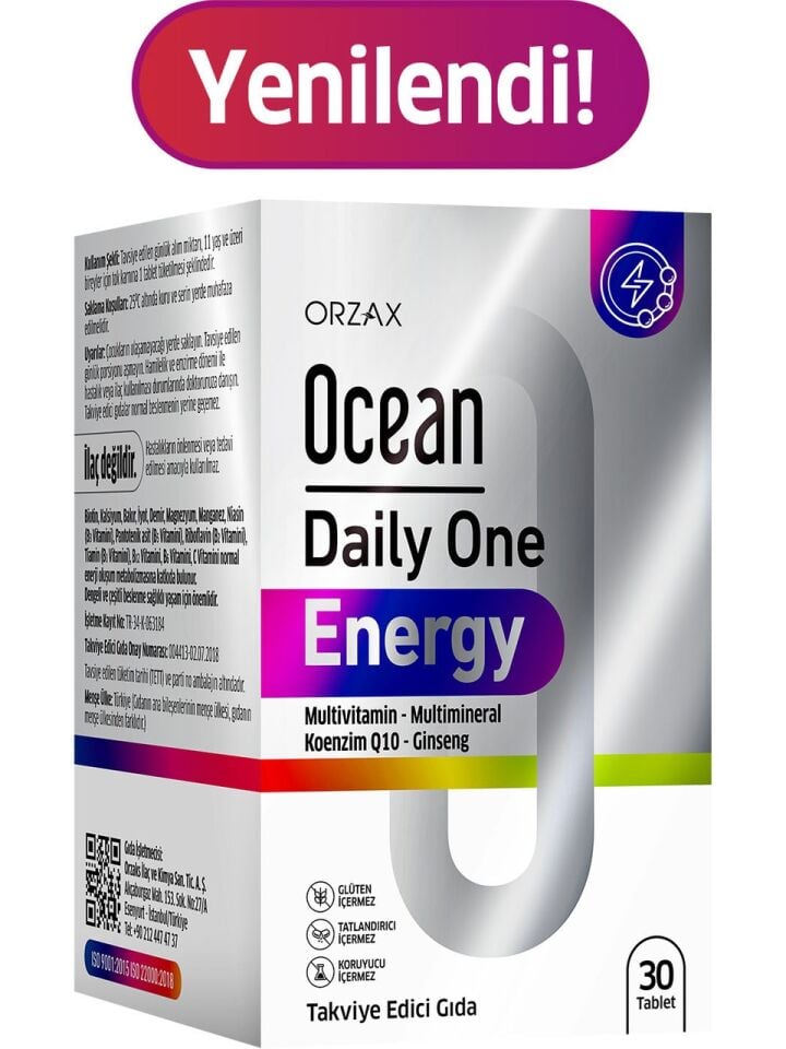 Ocean Daily One Energy 30 Tablet
