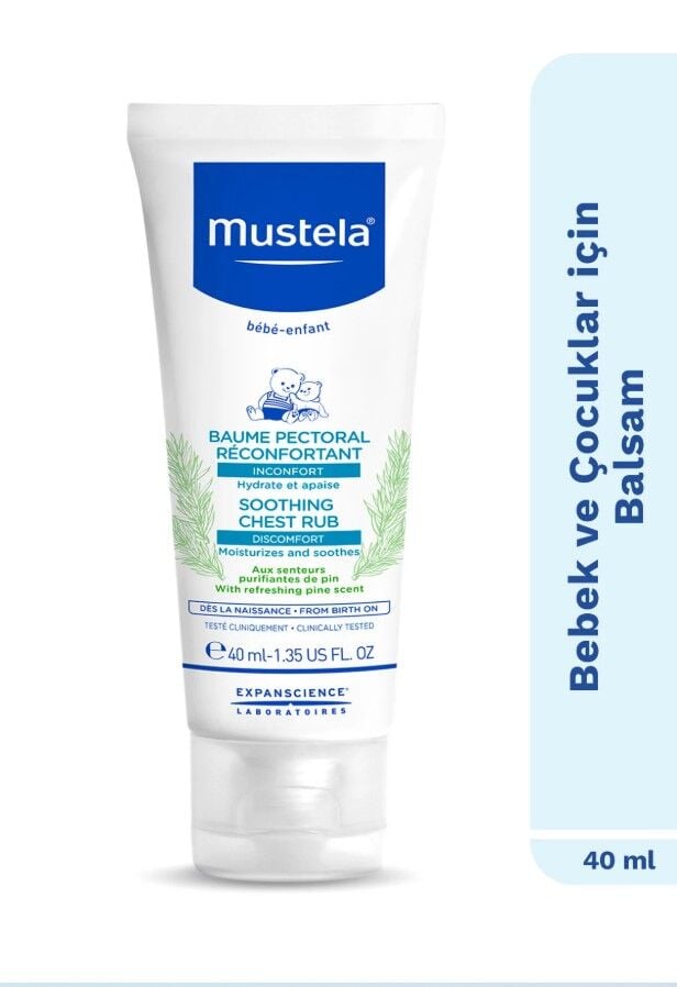 Mustela Rahatlatıcı Göğüs Balsamı 40ml