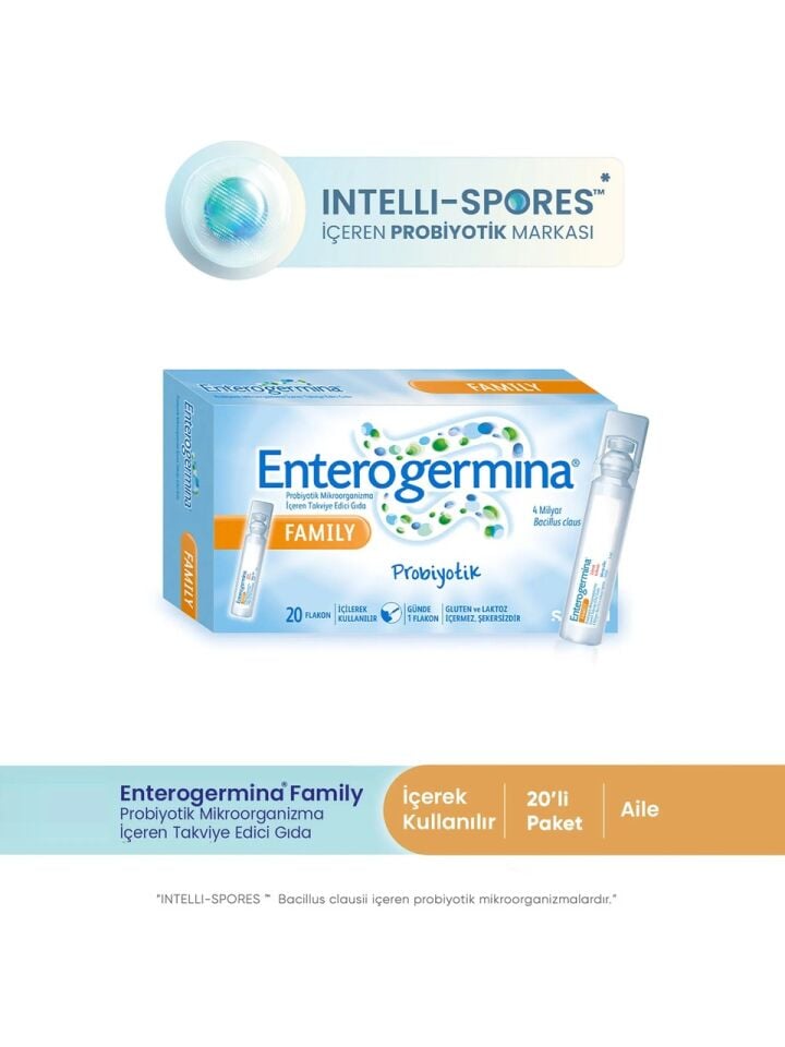Enterogermina Family Probiyotik 20 Flakon