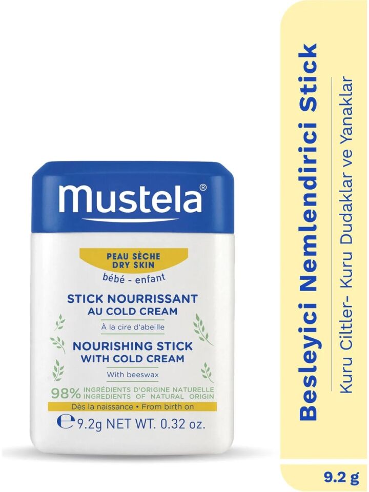 Mustela Nourishing Stick With Cold Cream Nemlendirici Stik 9.2 gr