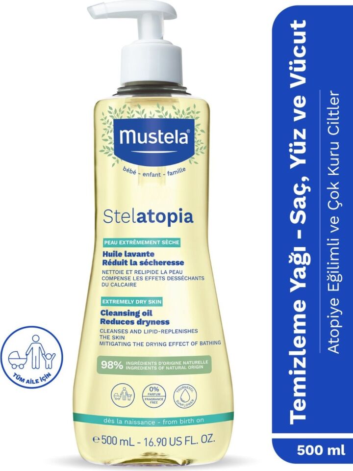 Mustela Stelatopia Cleansing Oil 500 ml