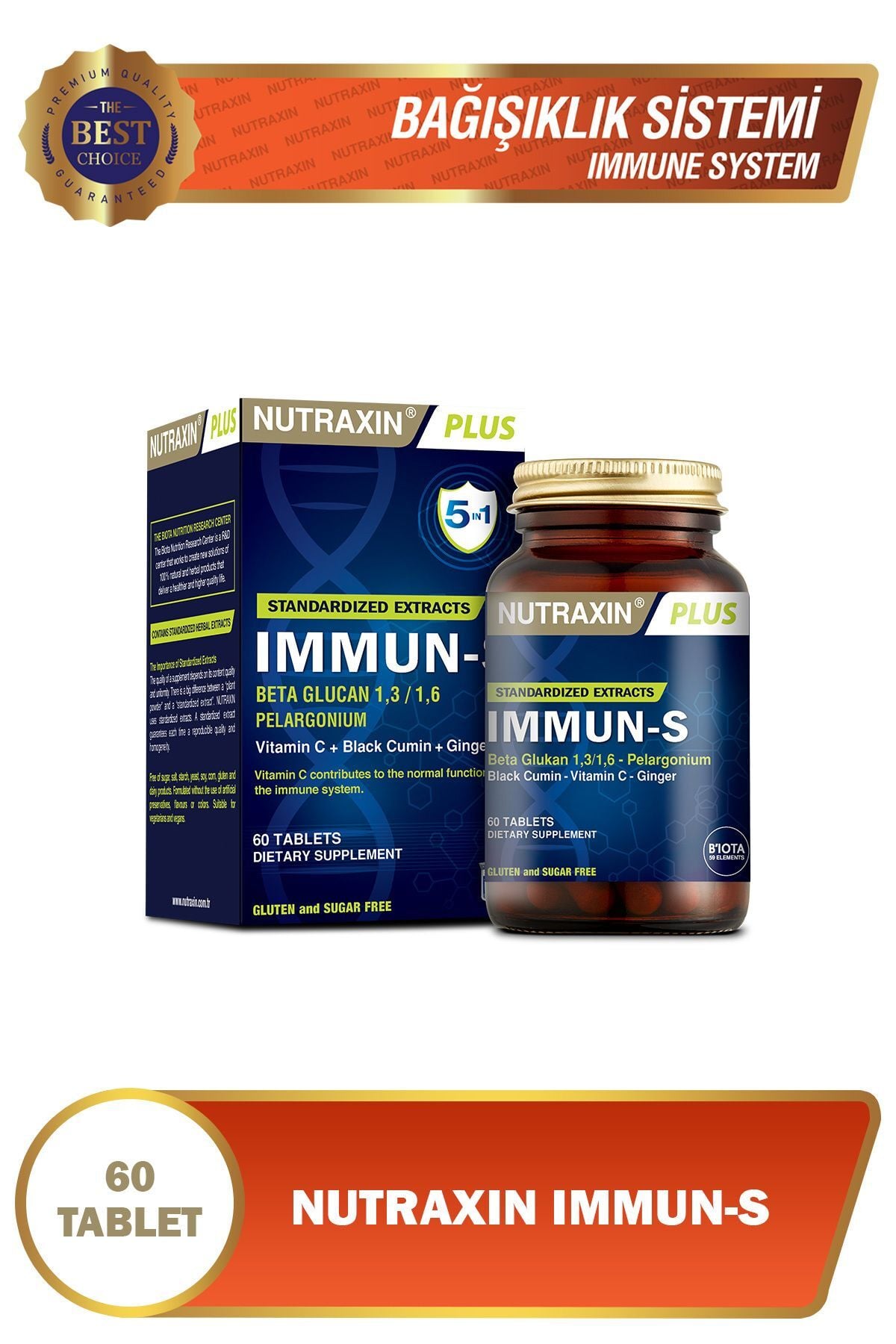 Nutraxin Immun-s 60 Tablet