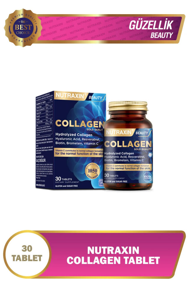 Nutraxin Hidrolize Kolajen 30 Tablet Tip1 Tip3