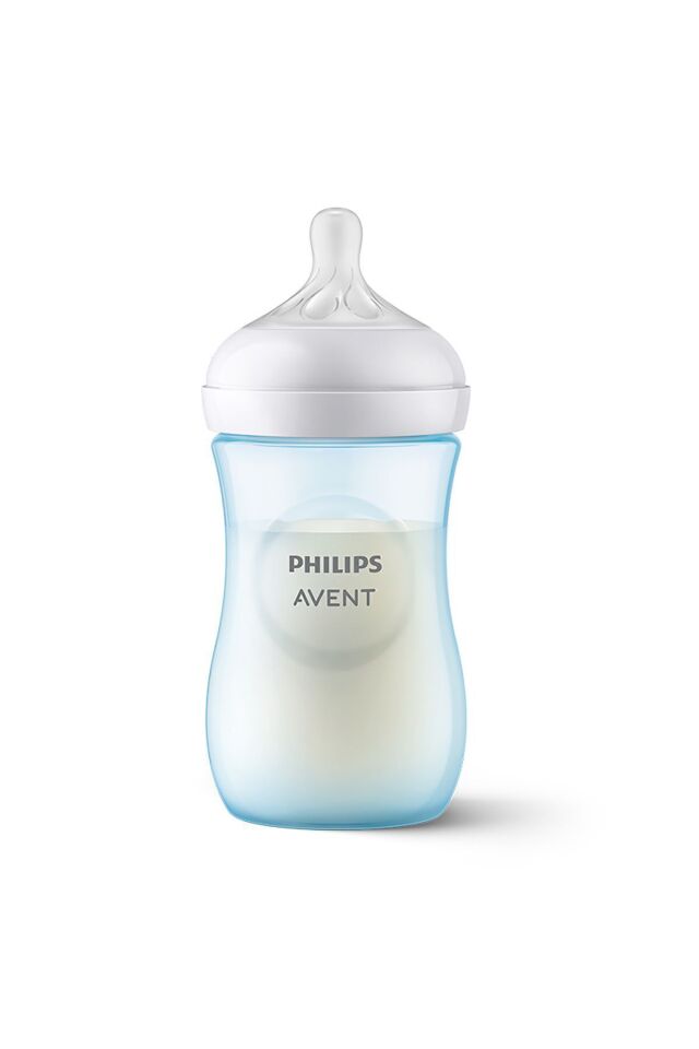 Avent Doğal Tepkili Pp Mavi Biberon 260ml 1 Ay Scy903/21
