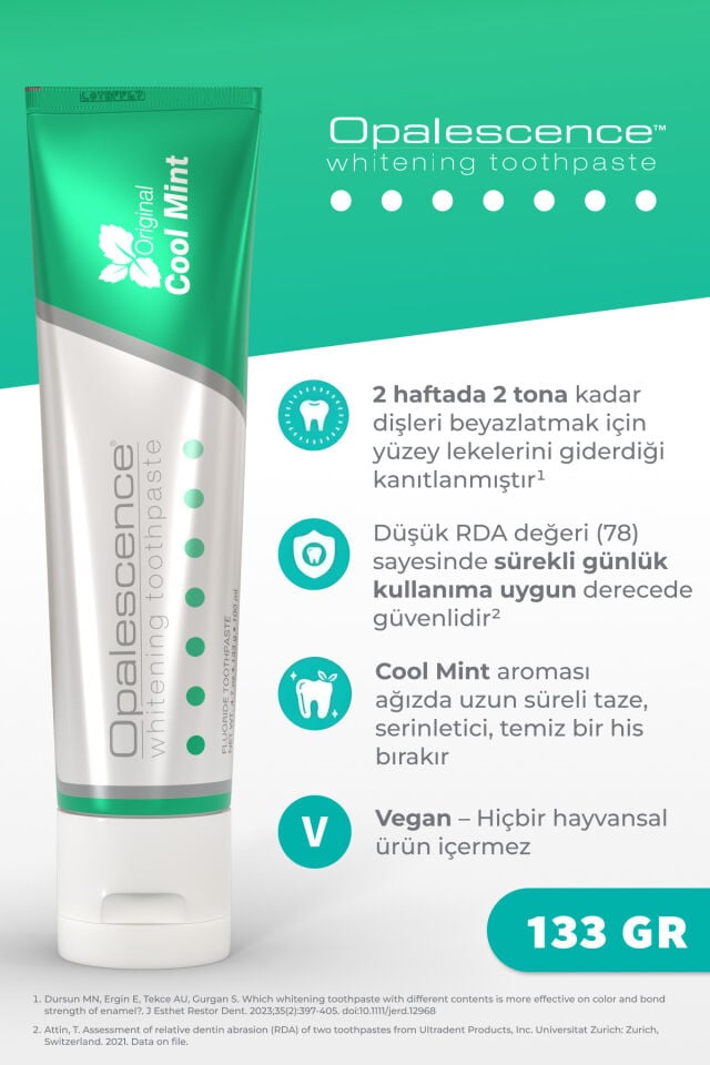 Opalescence Büyük Boy Beyazlatıcı Diş Macunu 133 Gr