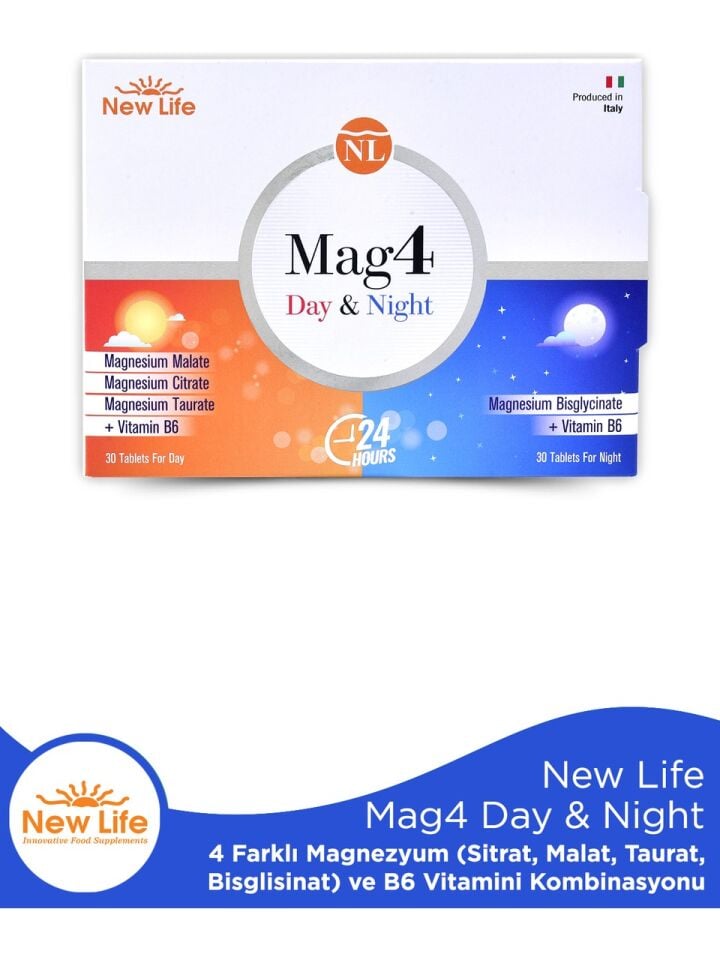 New Life Mag 4 Day & Night 30+30 Tablet