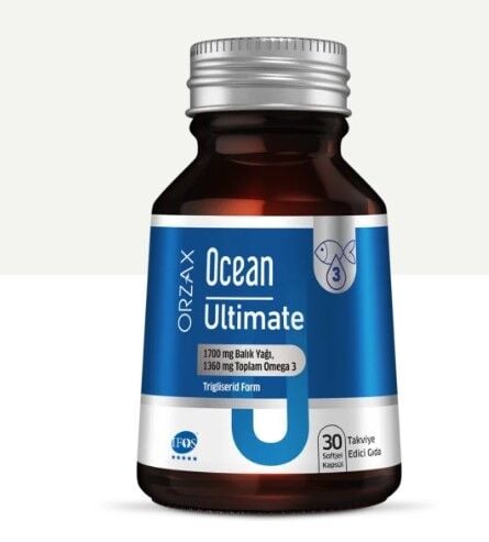 Ocean Ultimate Balık Yağı 1700 mg 30 Softjel Kapsül