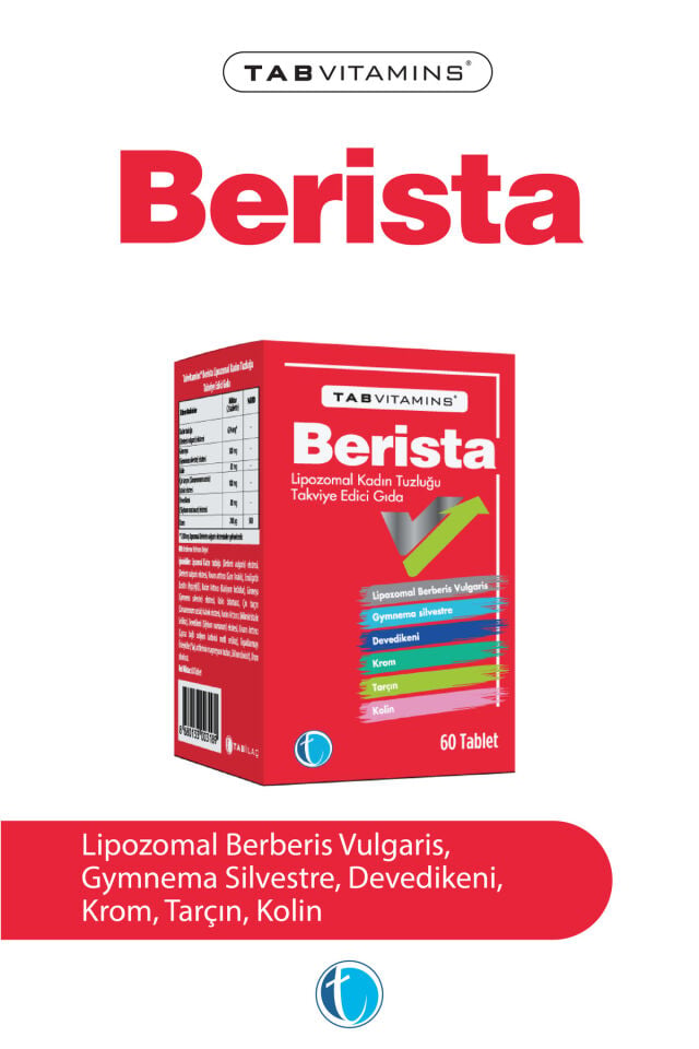 Tab Vitamins Berista Lipozomal 60 Tablet