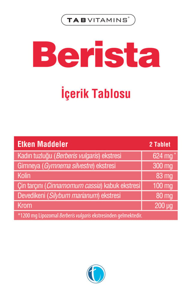 Tab Vitamins Berista Lipozomal 60 Tablet