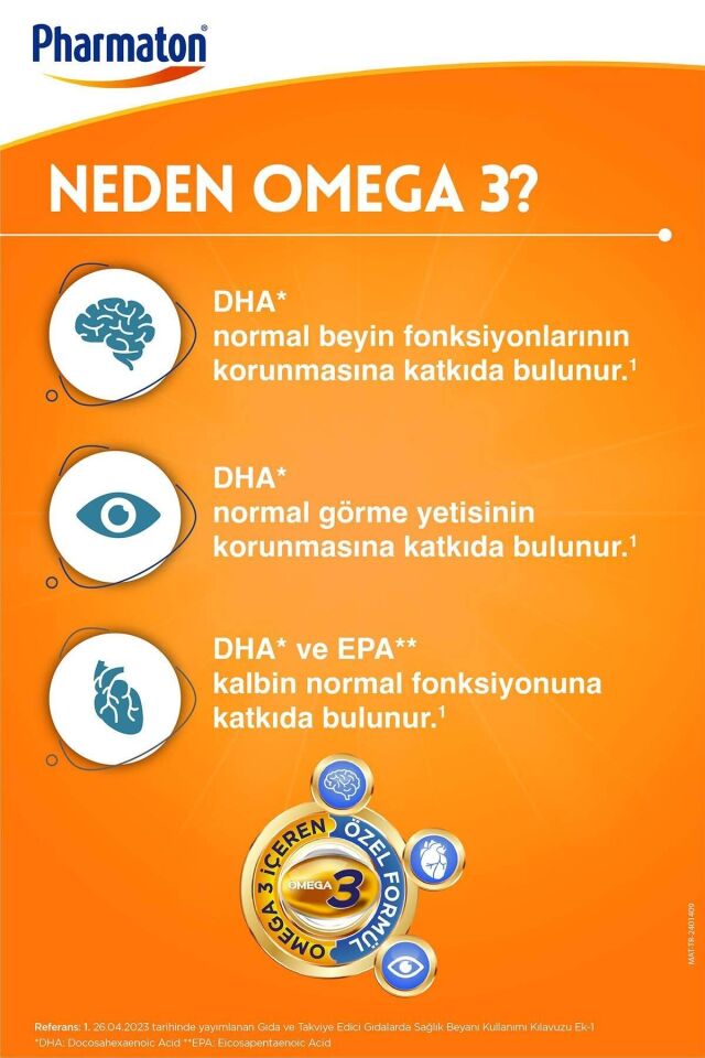 Pharmaton 50+ Plus 30 Kapsül