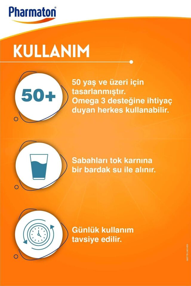 Pharmaton 50+ Plus 30 Kapsül