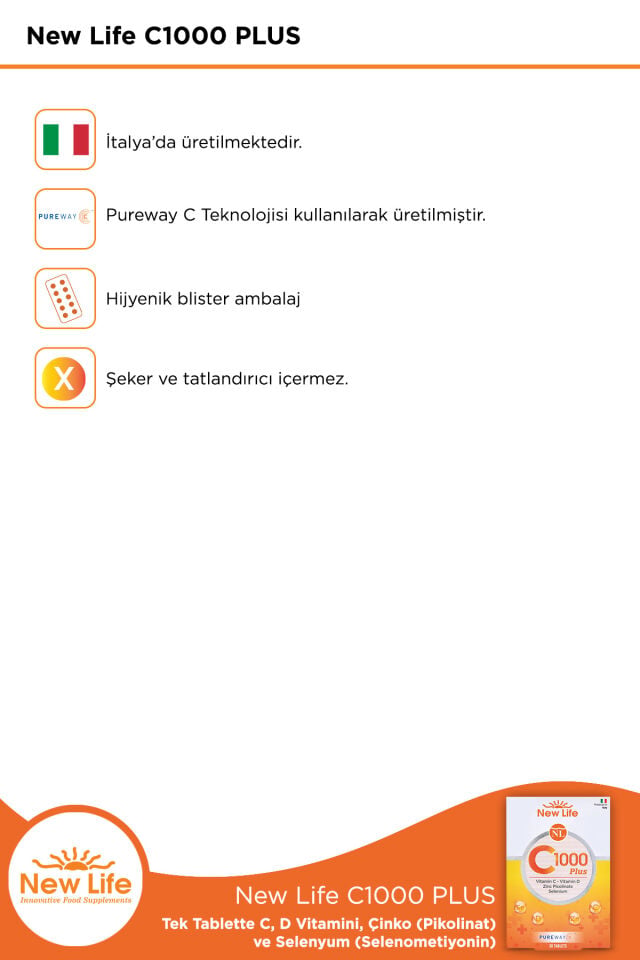 Newlife C 1000 Plus 30 TABLET