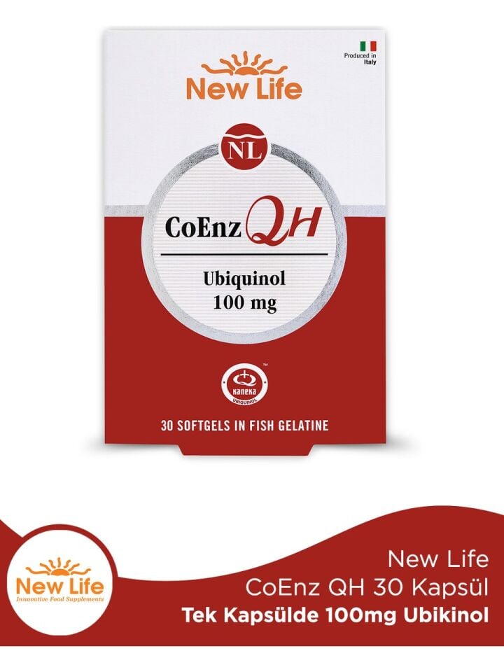 CoEnz Qh Ubiquinol 30 Kapsül