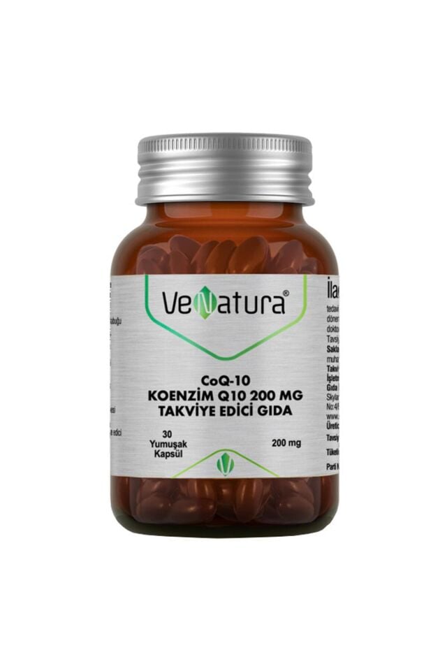 Koenzim Q10 200 mg 30 Yumuşak Kapsül