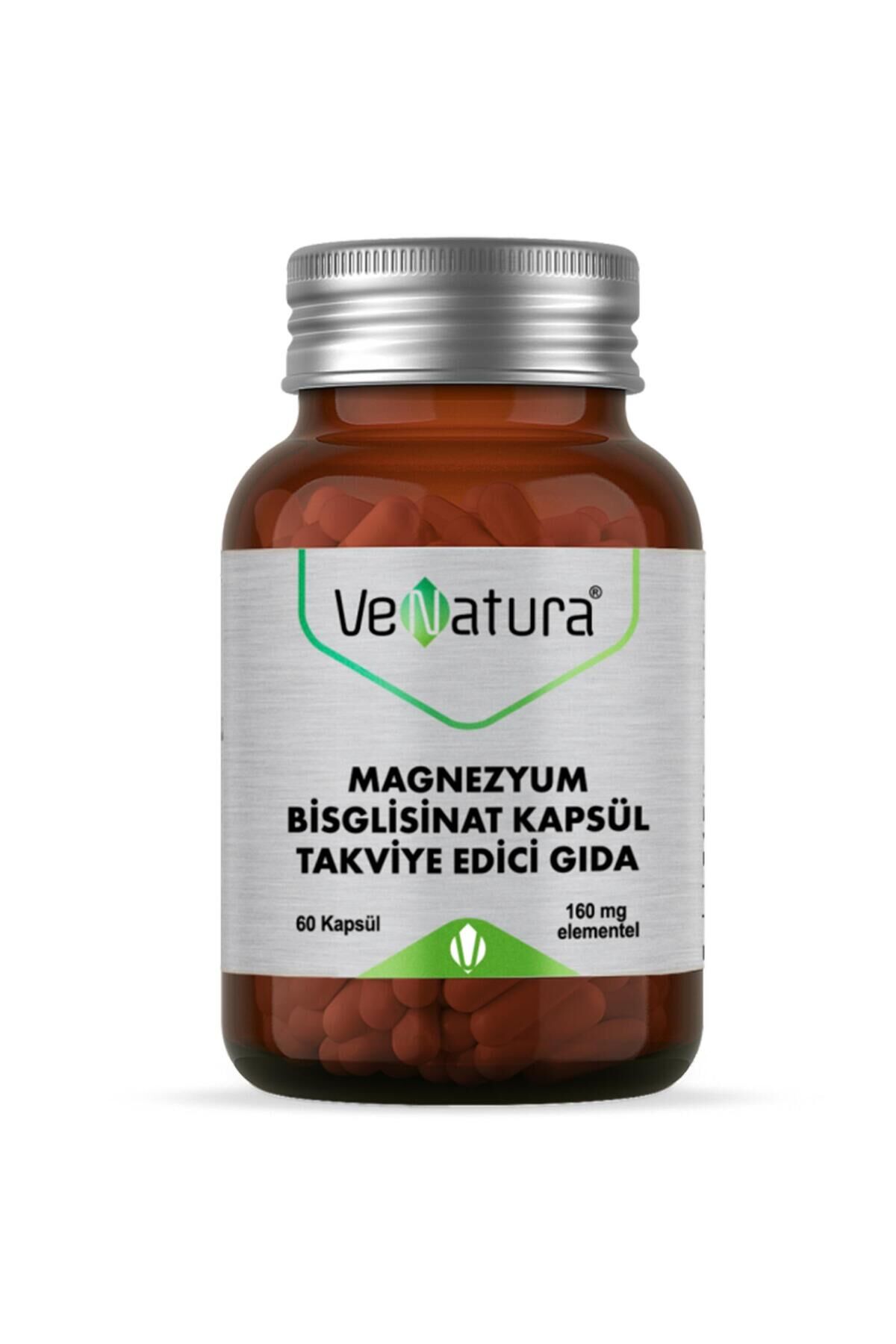 Magnezyum Bisglisinat Takviye Edici Gıda 60 Kapsül
