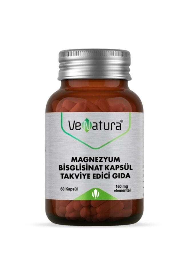 Magnezyum Bisglisinat Takviye Edici Gıda 60 Kapsül