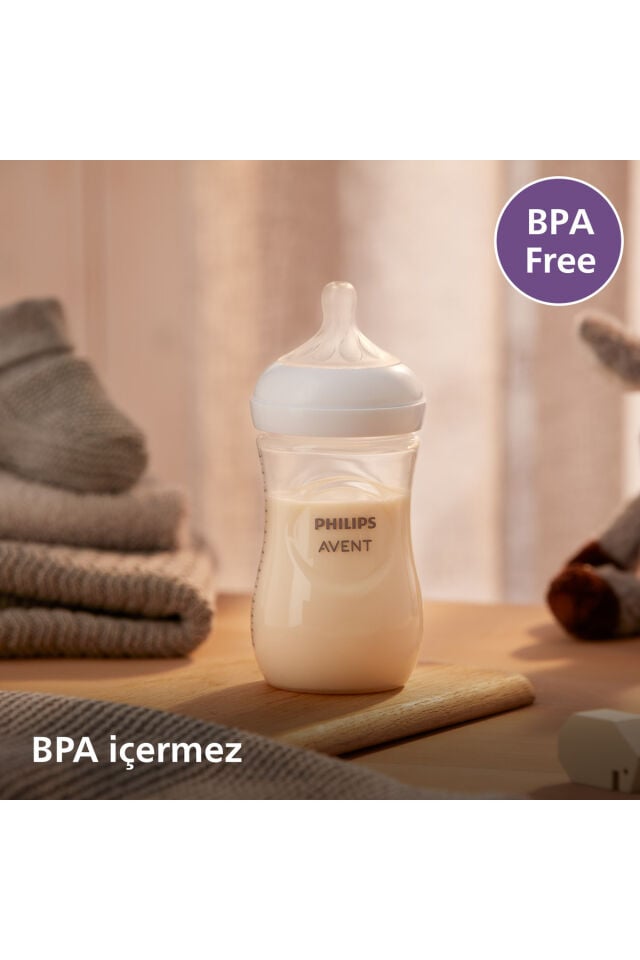 Doğal Tepkili PP Biberon, 125ml, 0+ Ay, SCY900/01
