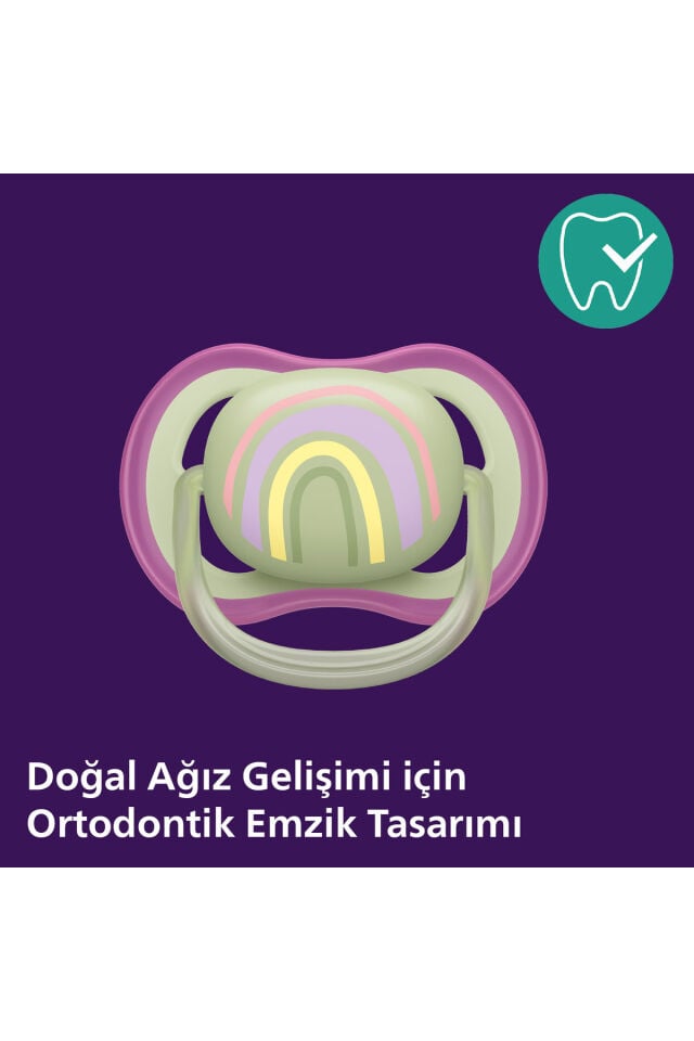 Ultra Air Emzik 0-6 Ay,  2'li Paket, Kız, SCF085/59