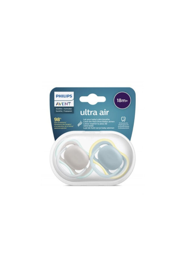 Avent Ultra Air Emzik 18+ Ay,  2'li Paket, Unisex, SCF349/01