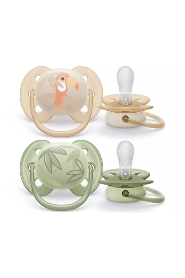 Ultra Soft Emzik 0-6 Ay, 2'li Erkek, SCF091/07