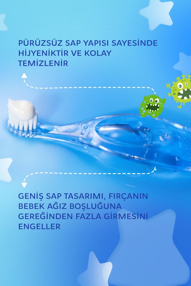 R.O.C.S Baby Diş Fırçası Kırmızı 0-3 Yaş Baby Soft 4607152730333k