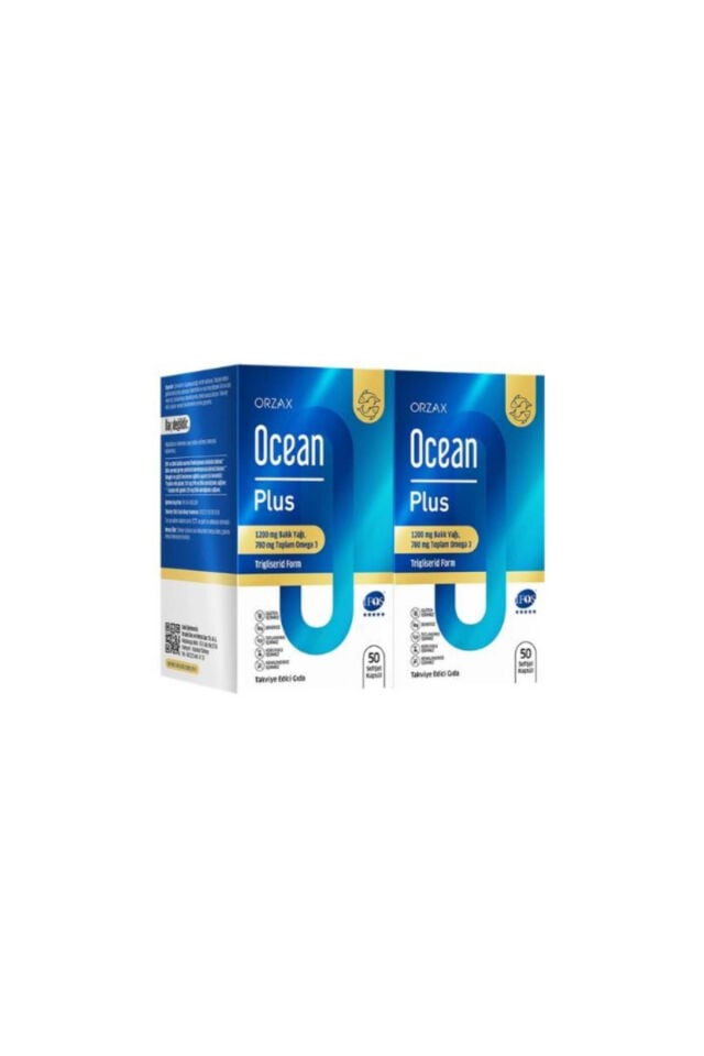 Ocean Plus 1200 mg 50+50 Softjel Kapsül