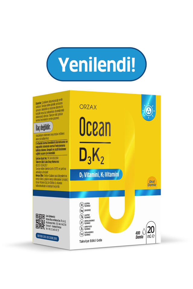 Ocean D3K2 20ml Damla