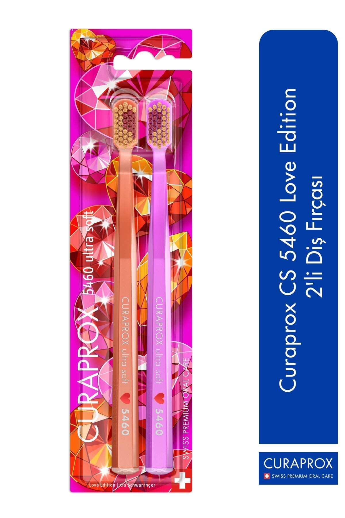 Curaprox CS 5460 Love Edition 2'li Diş Fırçası