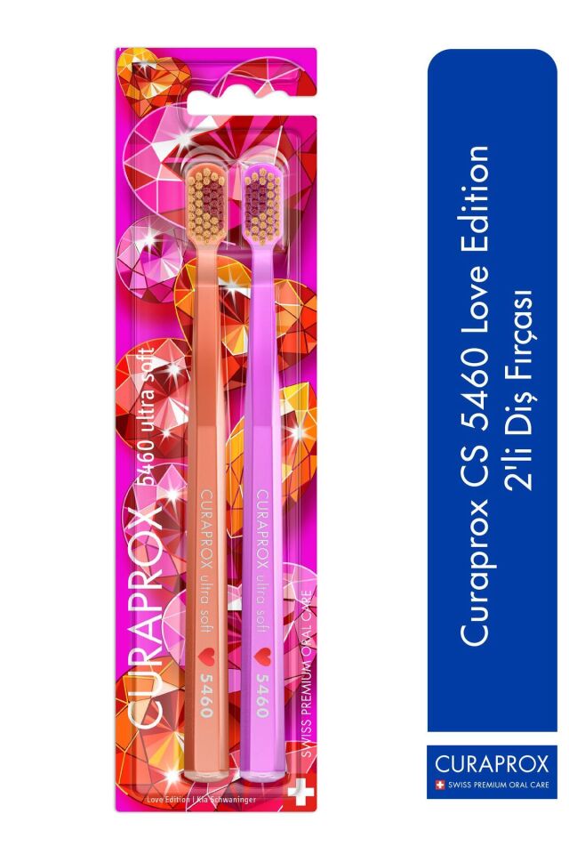 Curaprox CS 5460 Love Edition 2'li Diş Fırçası