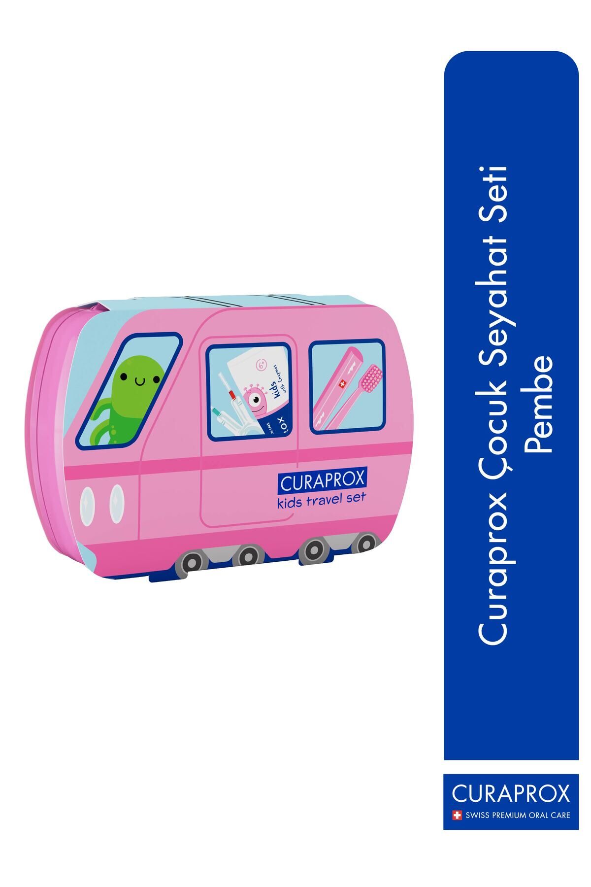 Çocuk Seyahat Seti Pembe