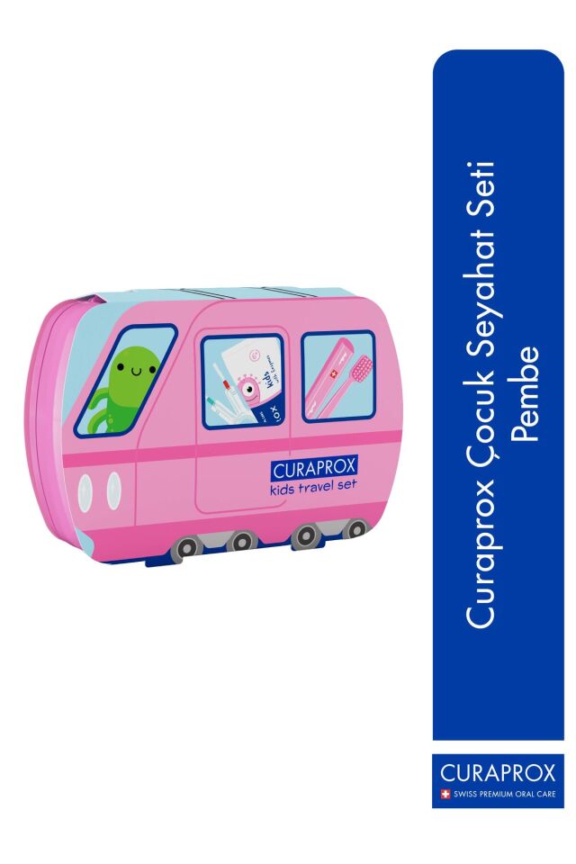 Çocuk Seyahat Seti Pembe