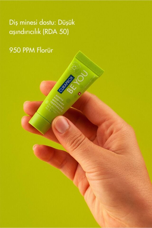 Be You Yeşil / Elma&Aloe Vera Diş Macunu 10ml
