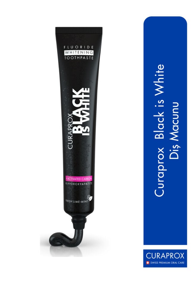 Black is White Diş Macunu 10ml