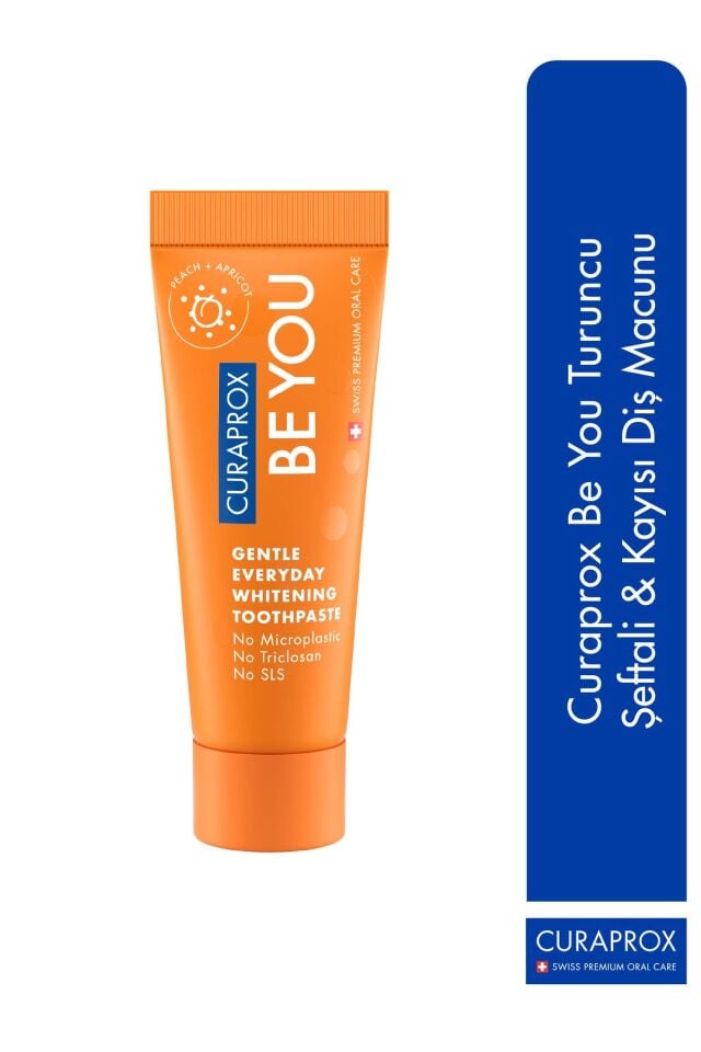 Be You Turuncu / Şeftali&Kayısı Diş Macunu 10ml