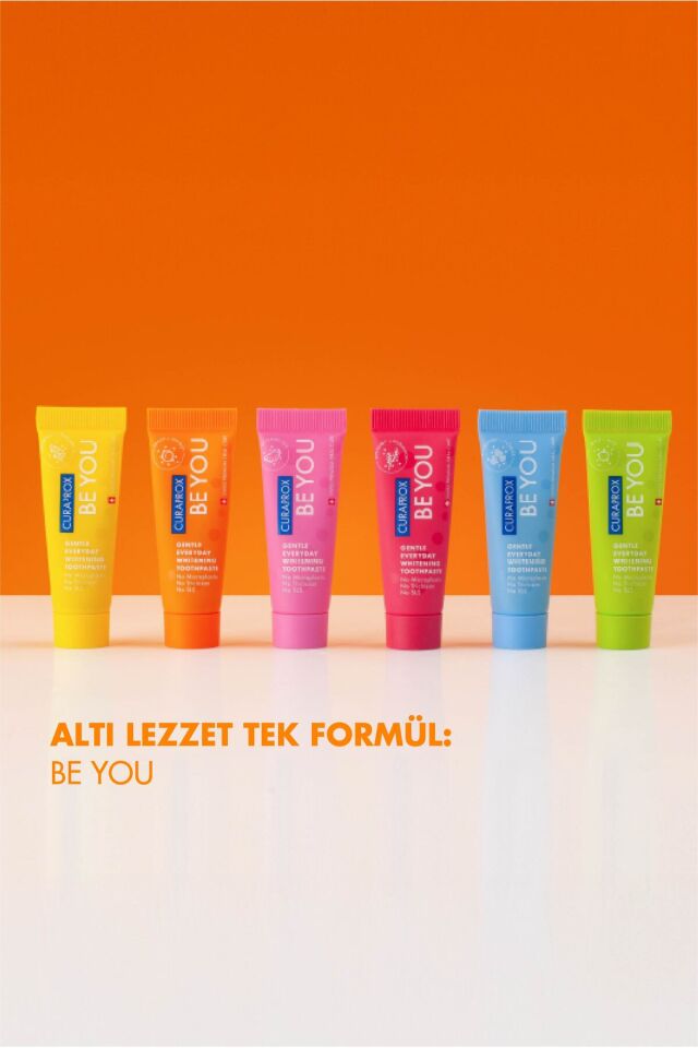 Be You Turuncu / Şeftali&Kayısı Diş Macunu 10ml