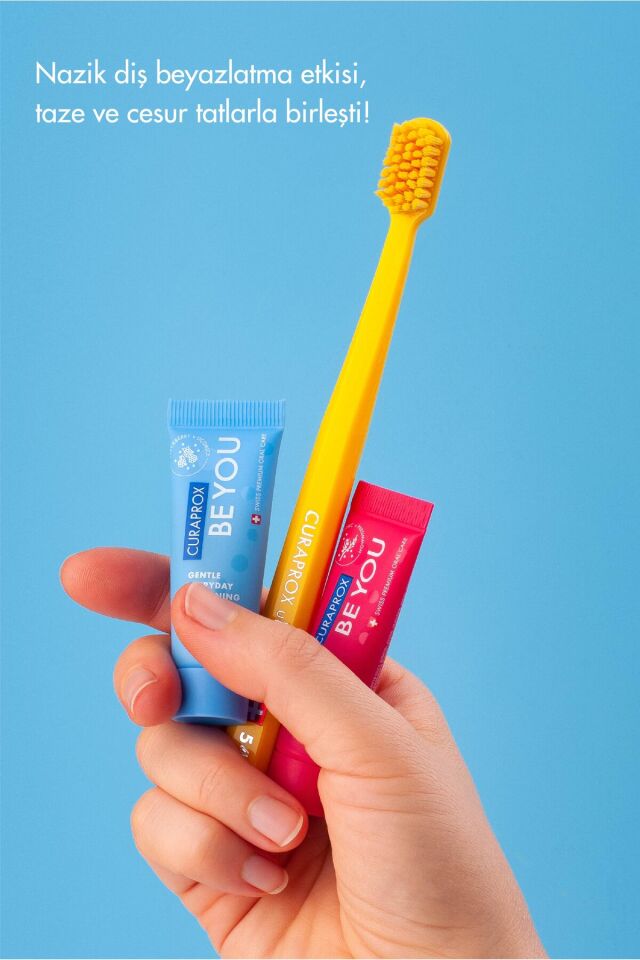 Be You Turuncu / Şeftali&Kayısı Diş Macunu 10ml