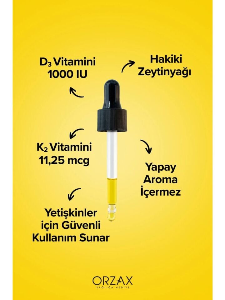 Ocean D3K2 Damla 20+20 ml