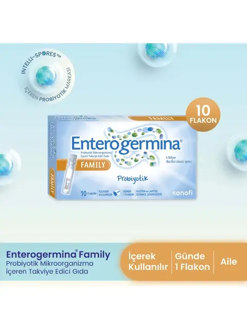 Enterogermina Family Probiyotik 10 Flakon