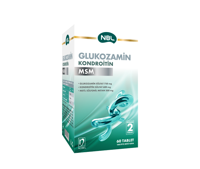 NBL Glukozamin Kondroitin MSM 60 Tablet