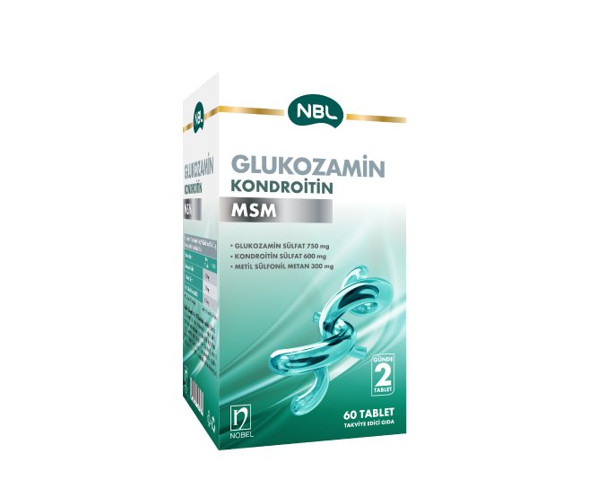 NBL Glukozamin Kondroitin MSM 60 Tablet