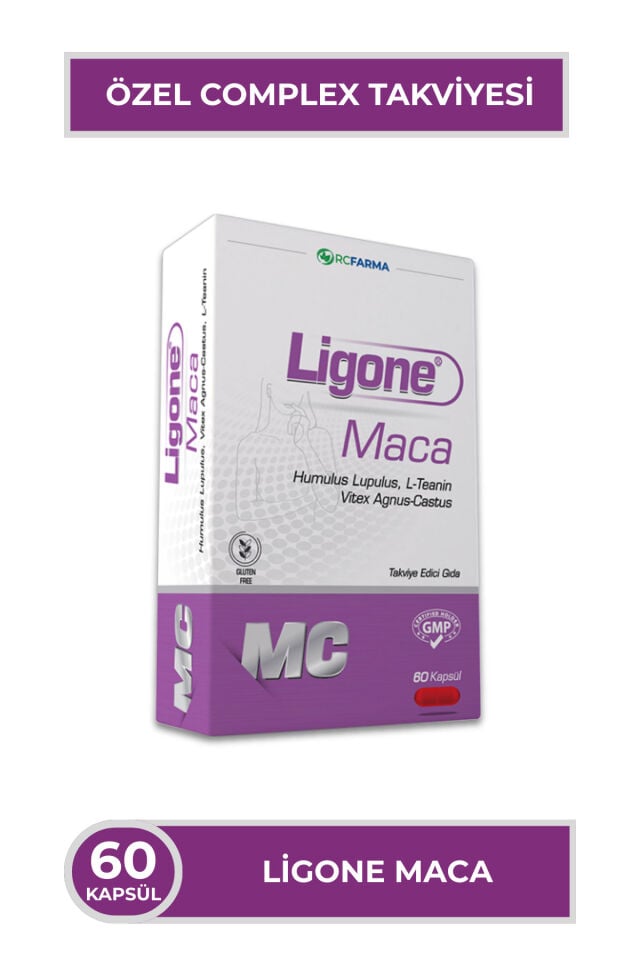 Ligone Maca Hayıt 60 Kapsül | Maca Ekstresi Hayıt Ekstresi L Arjinin Çinko ve Vitamin C İçeren