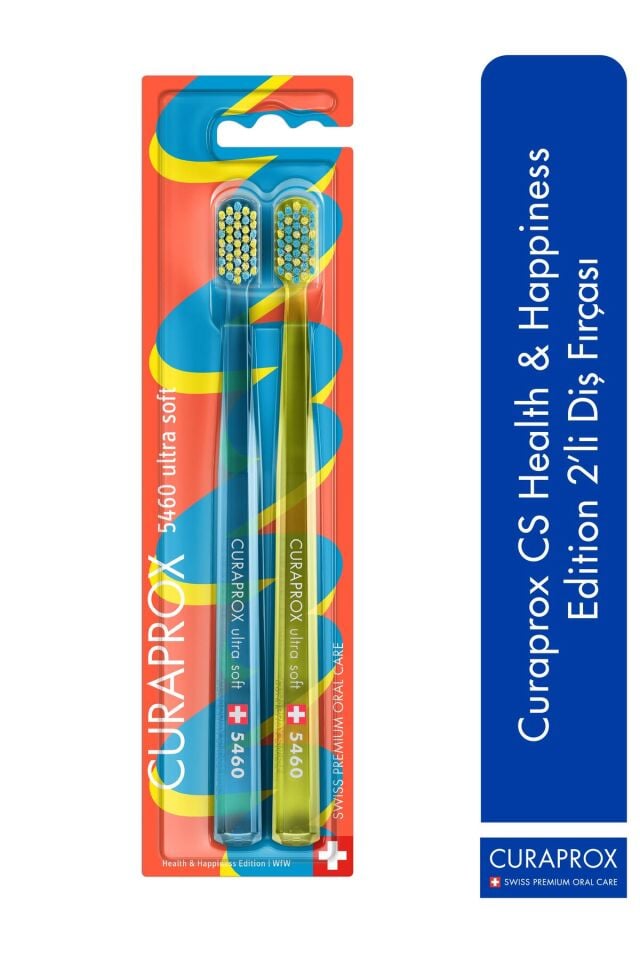 Curaprox CS 5460 Health & Happiness Edition 2'li Diş Fırçası