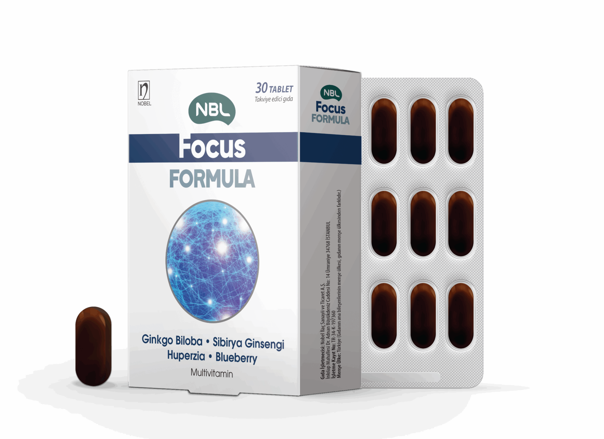 NBL Focus Formula 30 Tablet