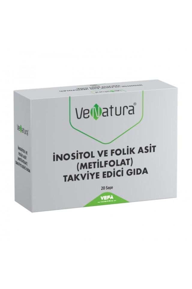 Venatura İnositol ve Folik Asit (Metilfolat) 20 Saşe