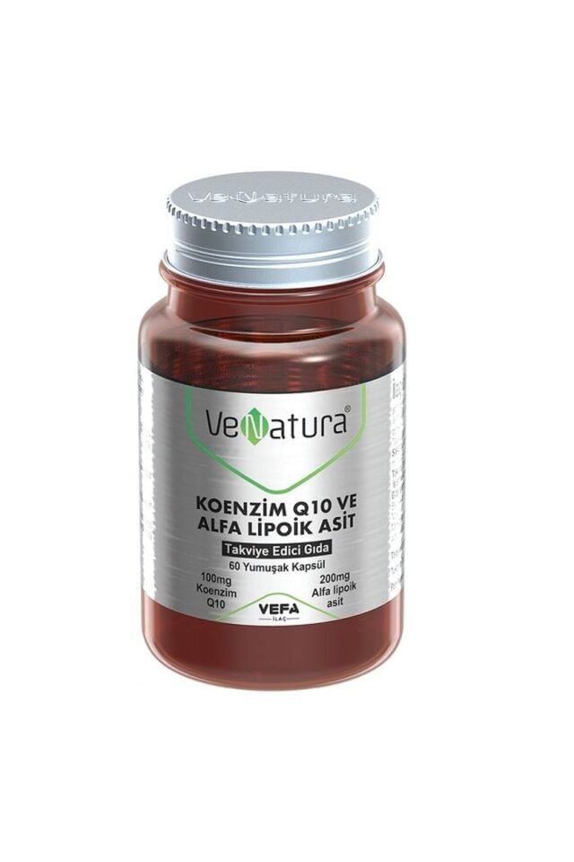 Venatura Koenzim Q10 ve Alfa Lipoik Asit 60 Kapsül