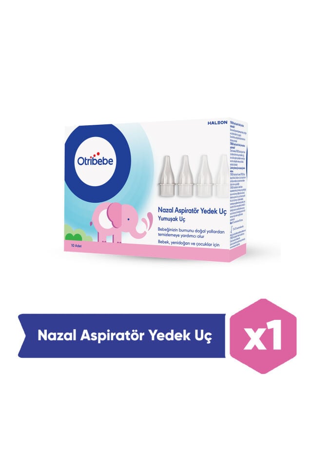 Otribebe Nazal Burun Aspiratörü Yedek Uç 10'lu