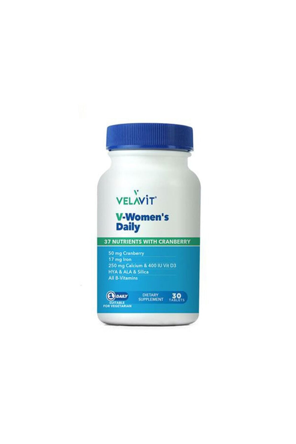 Velavit V-womens Daily Takviye Edici Gıda 30 Tablet