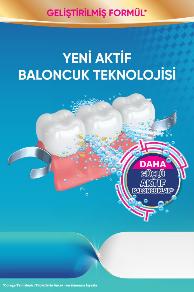 Corega 3 Dakikada Günlük Temizleyici Tablet 30 Adet