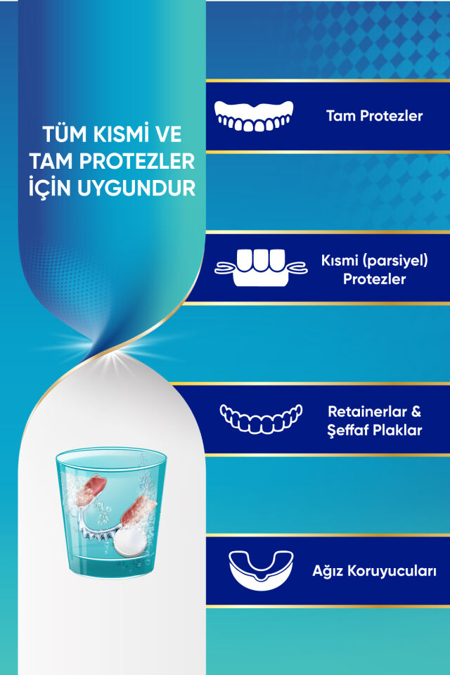 Corega 3 Dakikada Günlük Temizleyici Tablet 30 Adet